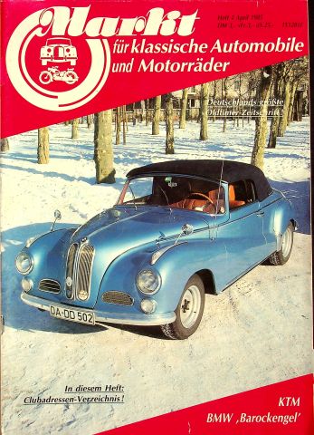 Oldtimer Markt 04/1985 Oldtimer Markt 04/1985